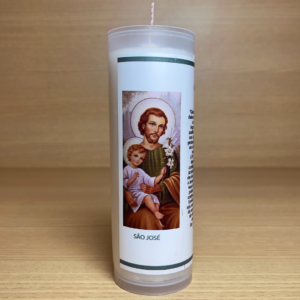 Vela votiva São José - 7 Dias