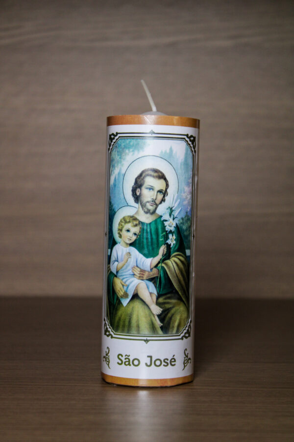 Vela votiva São José - 7 Dias