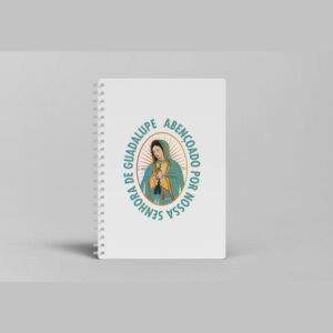 Caderno Devocional de capa dura Nossa Senhora de Guadalupe