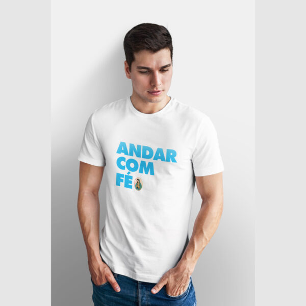 Camiseta católica Andar Com Fé - Image 2
