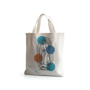 Ecobag católica com Imagem de Nossa Senhora de Guadalupe