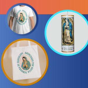 KIT Católico Abençoados por Nossa Senhora de Guadalupe