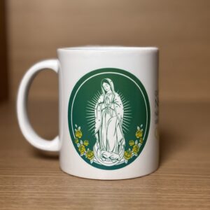 Caneca Oração de Nossa Senhora de Guadalupe - Verde